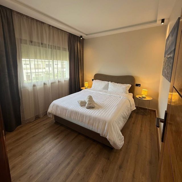 Chambre jardin à Villa Silya, villa privée avec piscine à Sidi Rahal